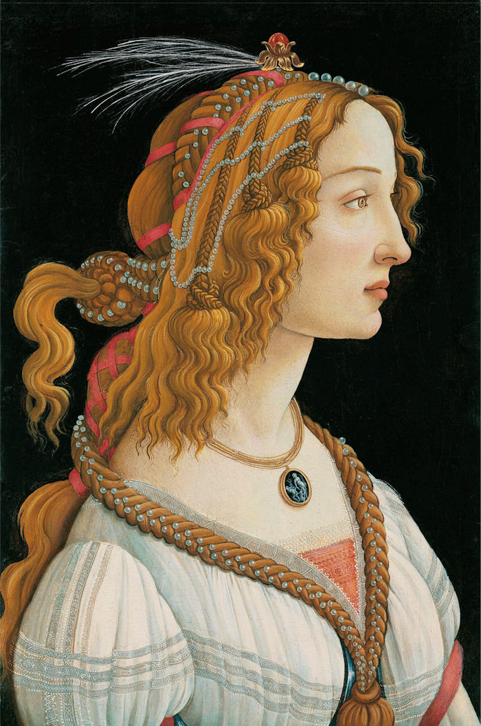 Botticelli Portrét mladej ženy 1